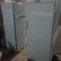 دوعددیخچال|یخچال و فریزر|ابریشم, |دیوار