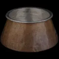 دیگ مسی شله و دیگ روحی بزرگ