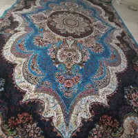 جفت۱۲ متری‌فیروزه ای‌و‌یک تخته ۶ متری‌ فیروزه‌ای|فرش|بجنورد, |دیوار