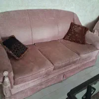 کاناپه سه نفره و دو تا تکی کاملا سالم و تمییز