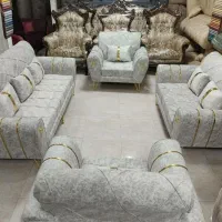 مبل اسکارلت۷نفره فروش فوری به علت *انبار گردانی*