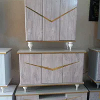 میز کنسول با آینه شرکتی با ضمانت( ۵۹۵۰)|بوفه، ویترین، کنسول|الوند, |دیوار