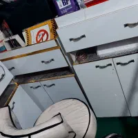 فروش لوازم آرایشگاه صندلی کاملا نو|آرایشگاه و سالنهای زیبایی|بافت, |دیوار