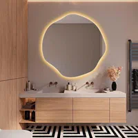 فروش ویژه آینه روشویی دفرمه|آینه|اصفهان, رهنان|دیوار