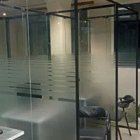 پارتیشن شیشه‌ای آماده نصب با فریم آلومینیوم|دفتر کار|تهران, میرداماد|دیوار