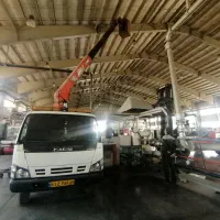 جرثقیل بالابر بسکت نفر بر|خدمات حمل و نقل|یزد, |دیوار