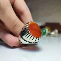 انگشتر های آبکاری نقره نگین اصلی|بدلیجات|نیشابور, شهرک ولیعصر|دیوار