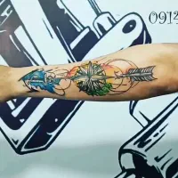 تتو بدن.خالکوبی|خدمات آرایشگری و زیبایی|تبریز, |دیوار