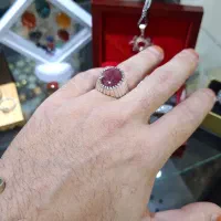انگشتر دستساز یاقوت سرخ طبیعی|جواهرات|تهران, امام زاده عبدالله|دیوار