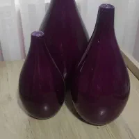 سه عدد گلدان سرامیکی دکوری|صنایع دستی و سایر لوازم تزئینی|رشت, نظری|دیوار