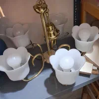 لوستر لاله چشمه نور