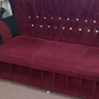 مبل ۸ نفره در حد نو همراه با ۸ عدد عسلی زیبا وشیک|مبلمان خانگی و میز عسلی|کوچصفهان, |دیوار