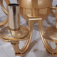 لوستر برونز|لوستر و چراغ آویز|مشهد, شهرآرا|دیوار