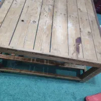 کرسی چوبی 8نفره سالم