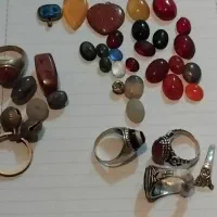 انواع انگشتر ونگین|جواهرات|شهرکرد, |دیوار