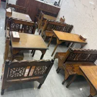 میز و صندلی چوبی