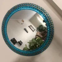 آینه فیروزه ای کار دست