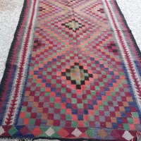 دو عدد گلیم دست بافت