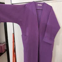 پالتو بنفش و پاییزه کبریتی سبز فری سایز تا۴۶|لباس|برخوار, |دیوار