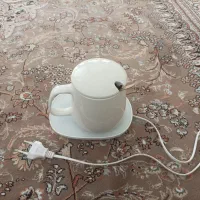 ماگ حرارتی سفید زیبا