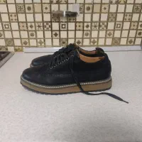 کفش مجلسی سرمه ای