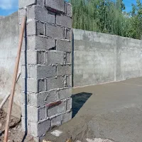 سیمانکاری پودر خاک سنگ. بتن ریزی کف حیاط|خدمات پیشه و مهارت|ماسال, |دیوار