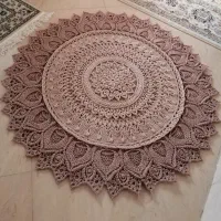 فرشینه  در دو مدل گرد و بیضی|فرش|اهواز, اهواز|دیوار