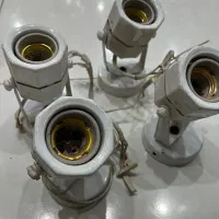 تعدادی کلیدپریض قاب هالوژن سرپریچ مترحک دیوار سقفی