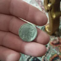 سکه قدیمی بوفالو