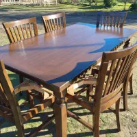 تولید عمده و تک میز و صندلی نهار خوری|میز و صندلی غذاخوری|اسالم, |دیوار