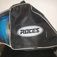 کفش اسکیت با تمامی لوازمش سالم ودر حد نو|دوچرخه، اسکیت، اسکوتر|کیش, |دیوار