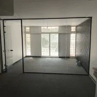 پارتیشن شیشه ای با قاب الومینیوم