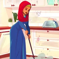 خانم جهت کمک در نظافت منزل نیازمندم