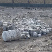 قالب وافل پلاستیکی مربع سفید مواد نو