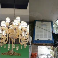 نصب نصاب لوستر تلویزیون آنتن.سرویس کولر آبی برقکار