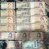 سکه قدیمی+اسکناس قدیمی|کلکسیون سکه، تمبر، اسکناس|کردکوی, |دیوار