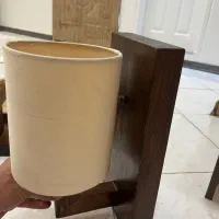 یک جفت دیوارکوب چوبی درحد آک|لوستر و چراغ آویز|تهران, ائمه اطهار|دیوار