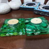 شمع هالووین و جا شمعی|صنایع دستی و سایر لوازم تزئینی|کوهدشت, |دیوار