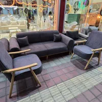 مبل راحتی ۷ نفره پدر مدل سعادتخواه|مبلمان خانگی و میز عسلی|رشت, رودبارتان|دیوار