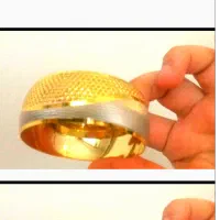 النگوی نقره عیار ۹۲۵ روکش طلا تک پوش|جواهرات|تهران, نیروی هوایی (پیروزی)|دیوار