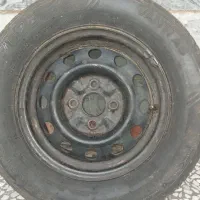 لاستیک با رینگ نو تیبا بدون هیچ ایرادی