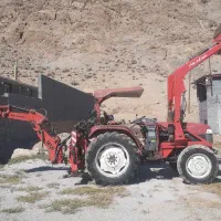 تراکتور یوروپارس ۴۰۴ باغی بیل بکهو جفت