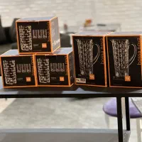 سرویس لیوان بلند،پارچ ناخمن المان کریستال بوسانوا