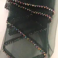نوار و دور دوزی روسری