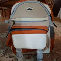 کیف چرم دو رنگ در حد نو
