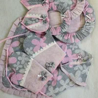 سرویس دم کنی عروس11پارچه|سفره، حوله، دستمال آشپزخانه|خاش, |دیوار