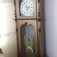 ساعت ایستاده چوبی