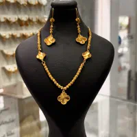 سرویس خارجی طرح البرنادو تراش با گل های ونکلیف