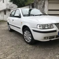 سمند سفید ال ایکس