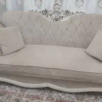مبل  7نفره همراه با عسلی و جلومبلی وناهار خوری|مبلمان خانگی و میز عسلی|تهران, نیروی دریایی|دیوار